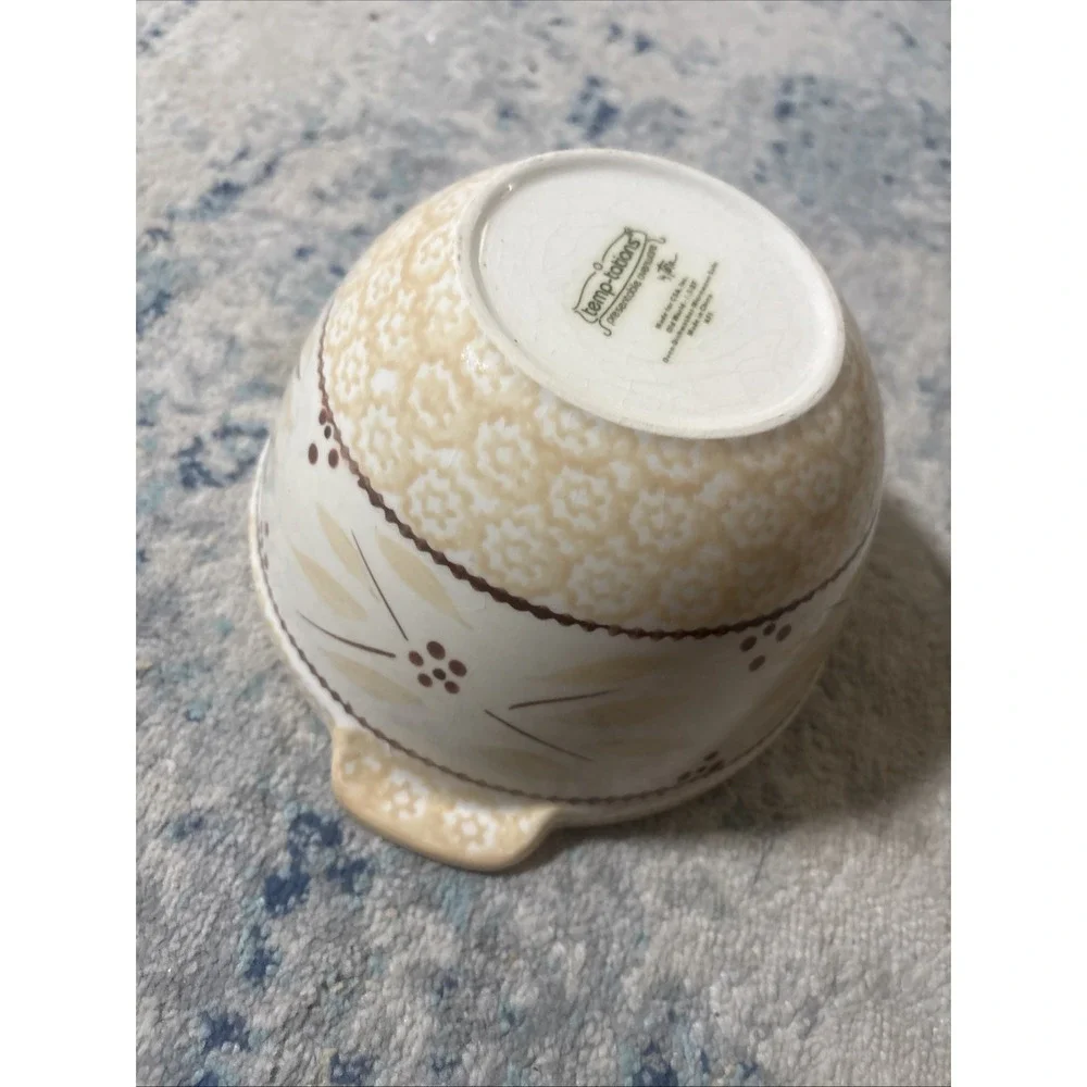 Temp-Tations Old World Cream 1 Quart 6-1/4